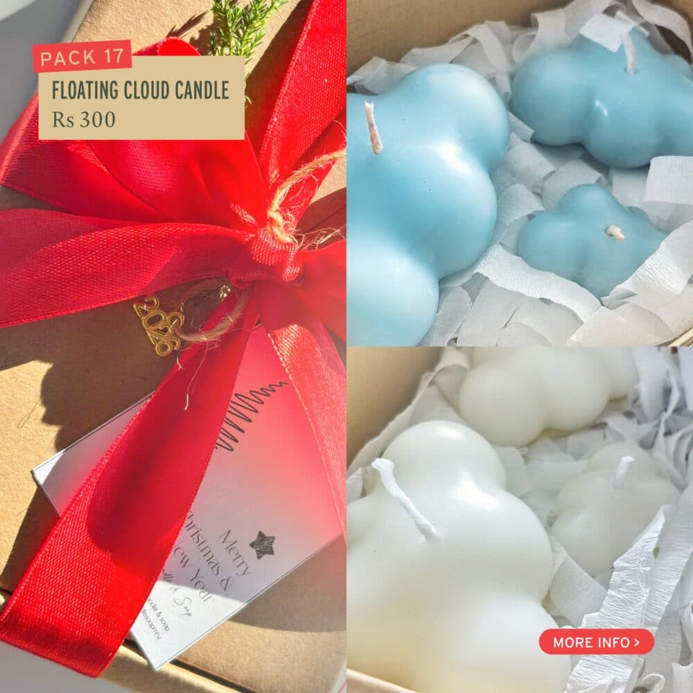 Floating Cloud Candle Gift Pack