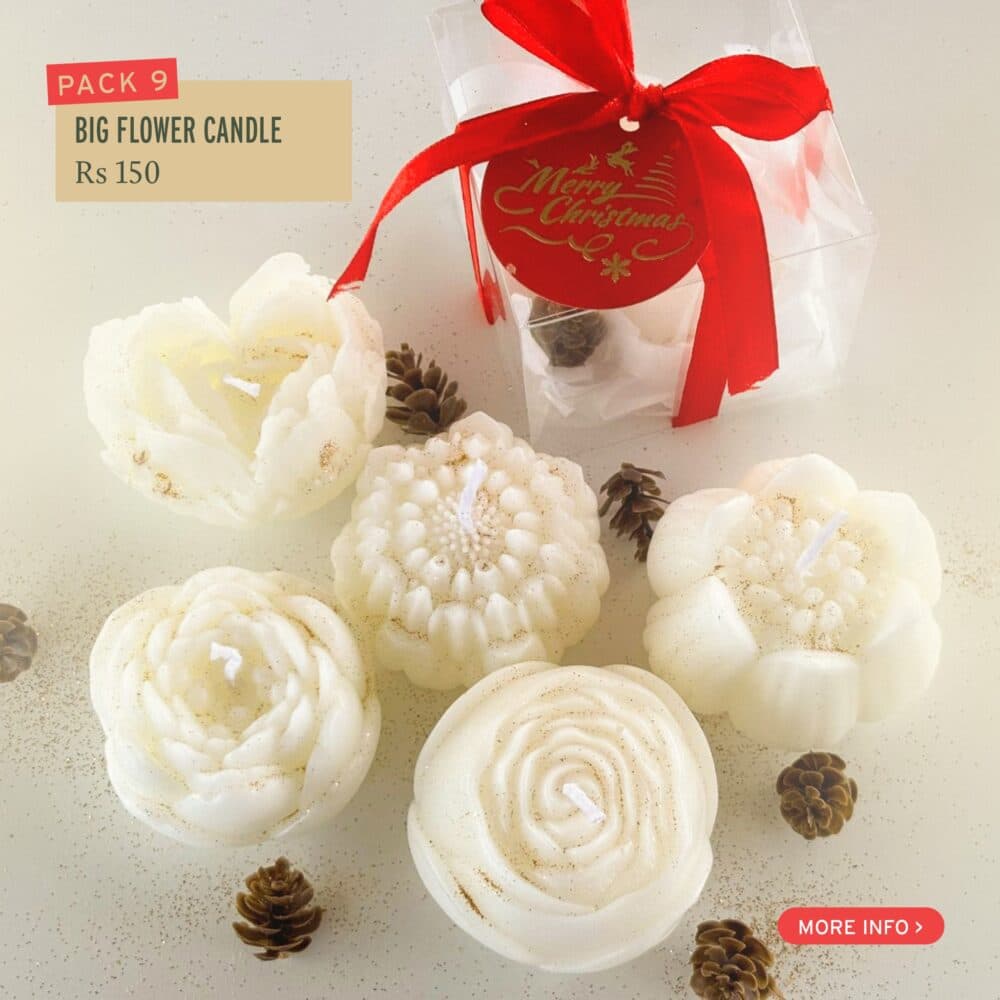 Big Flower Candle Box