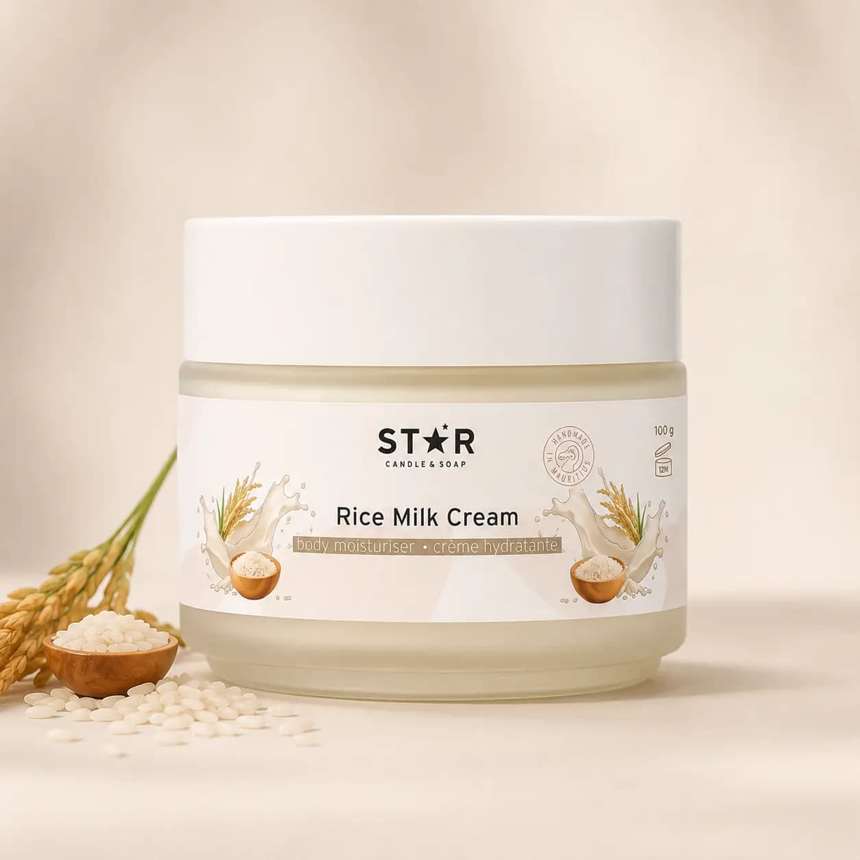 Rice Milk Body Moisturiser Cream 100 g